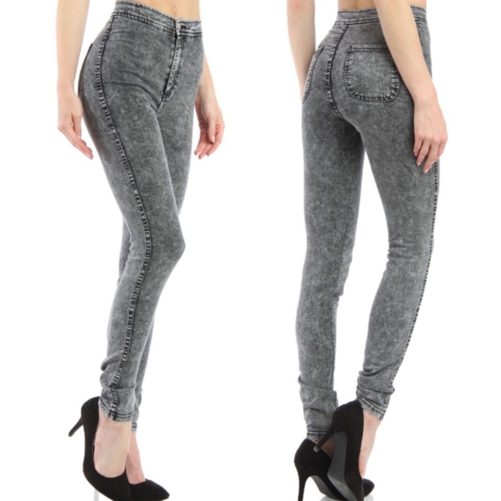 AMER APPAREL acid wash jeans